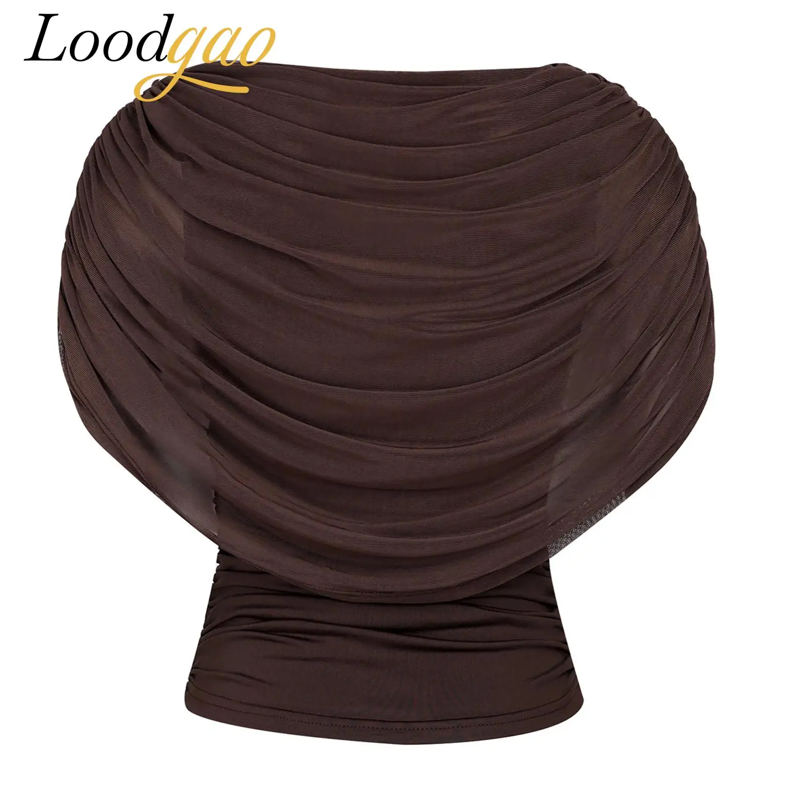 

2026 New Fashion Womens Blouses Tops Mesh Draped Shirt Woman's Chic Sleeveless Ruched Slim-fit Blouse Summer Top Casual