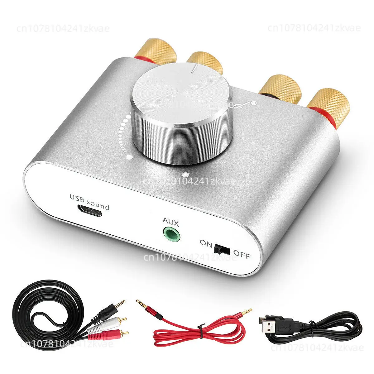 Digital power amplifier high power 50W * 2 Bluetooth 5.0 power amplifier fever hifi mini home USB