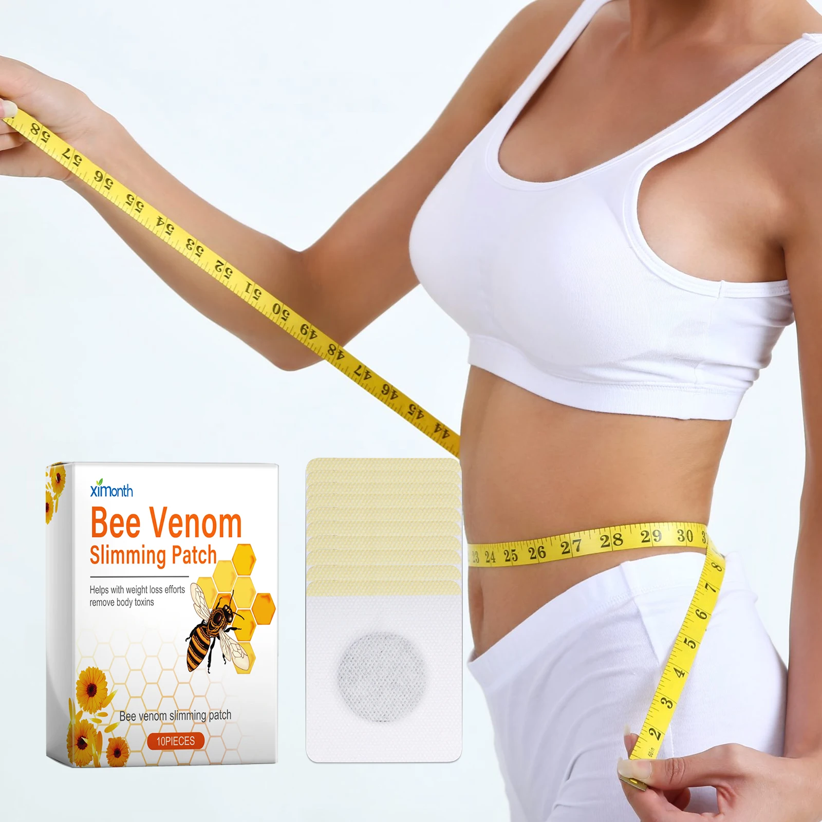 Bee venom body care patch, firming and lifting to shape beautiful body curves, gentle body care to create firm and smooth skin