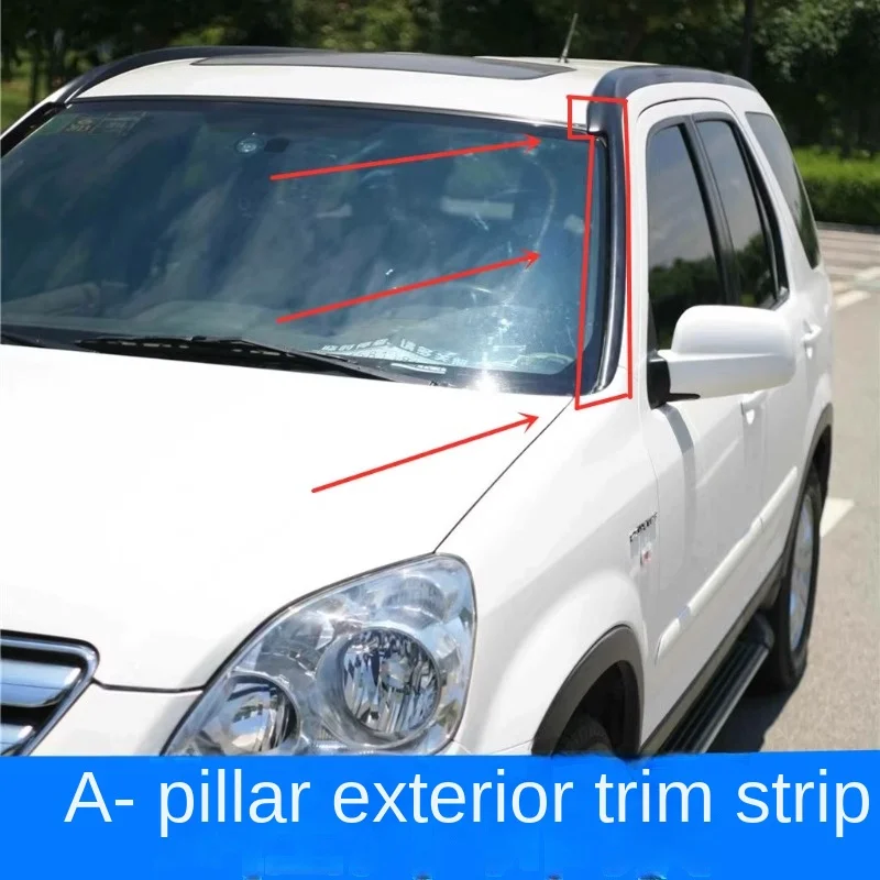 Applicable to the left and right side of the CRV Siwei front windshield pressure strip sealing trim panel from 02-03-04-05-06