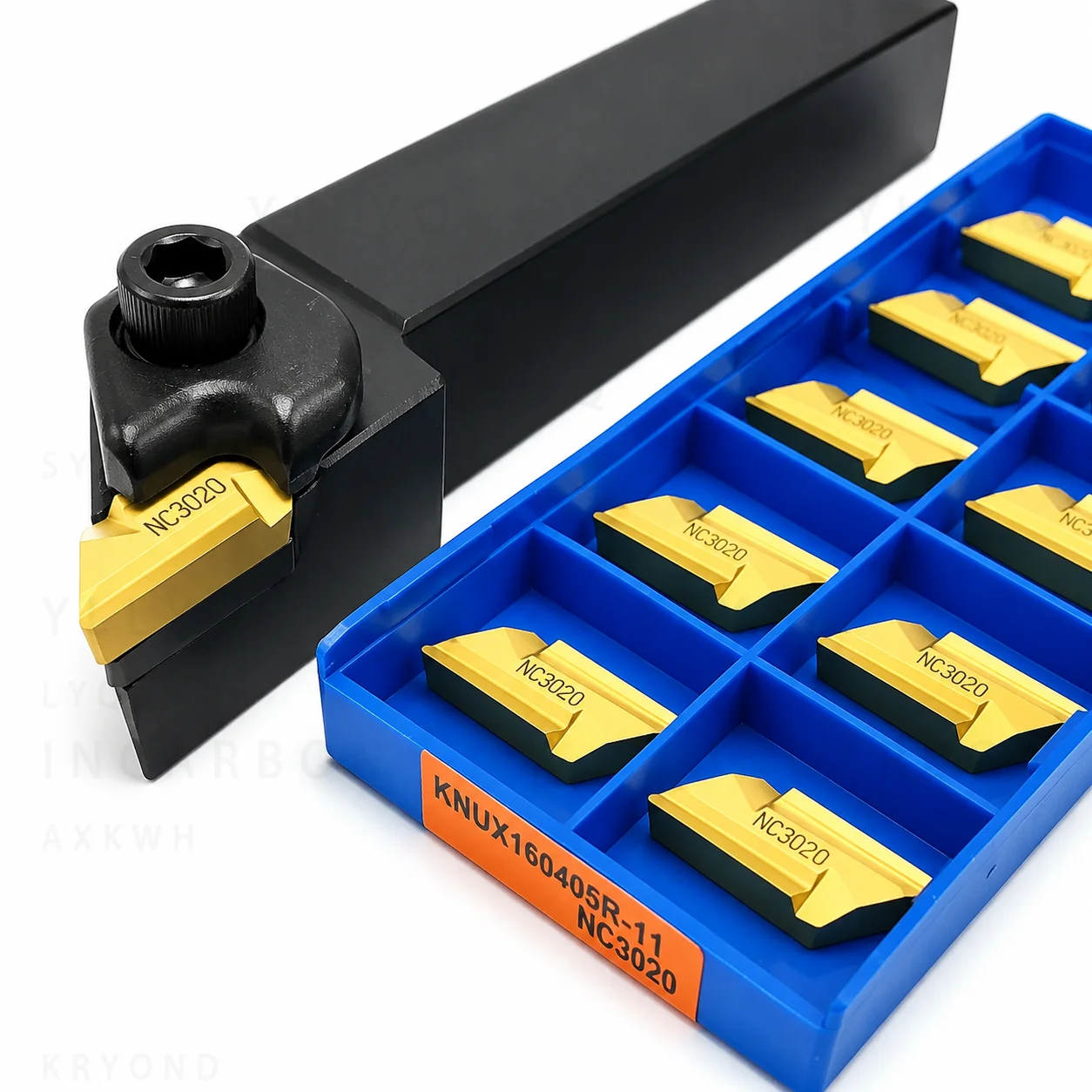 DKJNR2020K16 DKJNR2525M16 KNUX1604R 10PCS Carbide Insert External Turning Tool Holder 93 Degree CNC Lathe Cutting Tool view 6