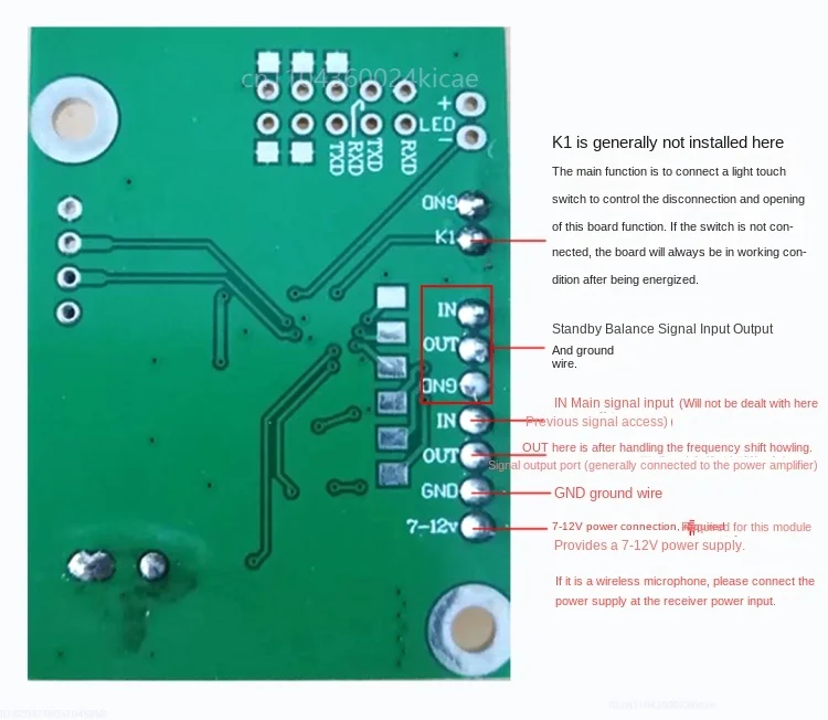 مكافحة عواء ردود الفعل تردد التحول Fei-ميكروفون القامع وحدة رقمية اجتماع تعزيز لاقط الصوت KTV المهنية #5