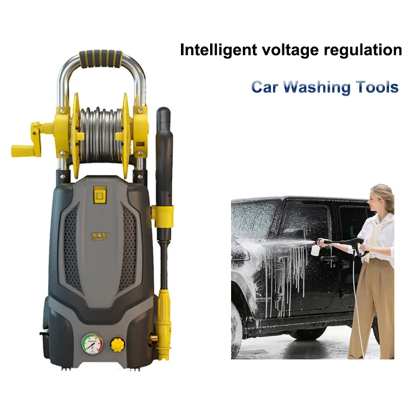 

Portable Fully Automatic Car Washing Tools Intelligent Voltage Regulation Car Cleaning Machine Portable 220V Home High-Pressure