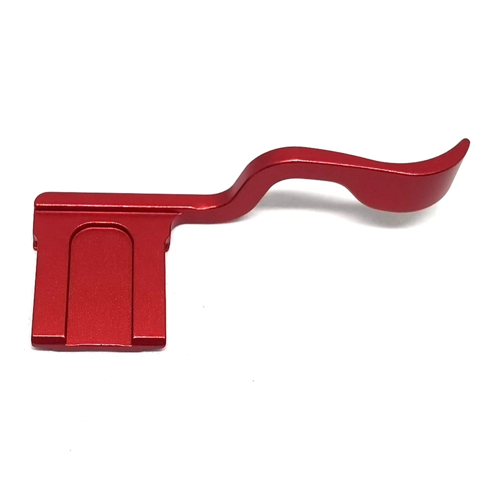 Couverture de chaussure chaude en aluminium Thumb-Up Hotshoe Thumb Grip pour appareil photo X-T30 Fujifilm (pour XT-10 Fuji count20 XT3 XT2) Rouge