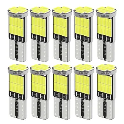 10 Uds W5W Led T10 168 194 lámpara de señal Canbus 4014 26SMD para luces de techo de mapa Interior de coche luces de posición de estacionamiento blanco 6000K