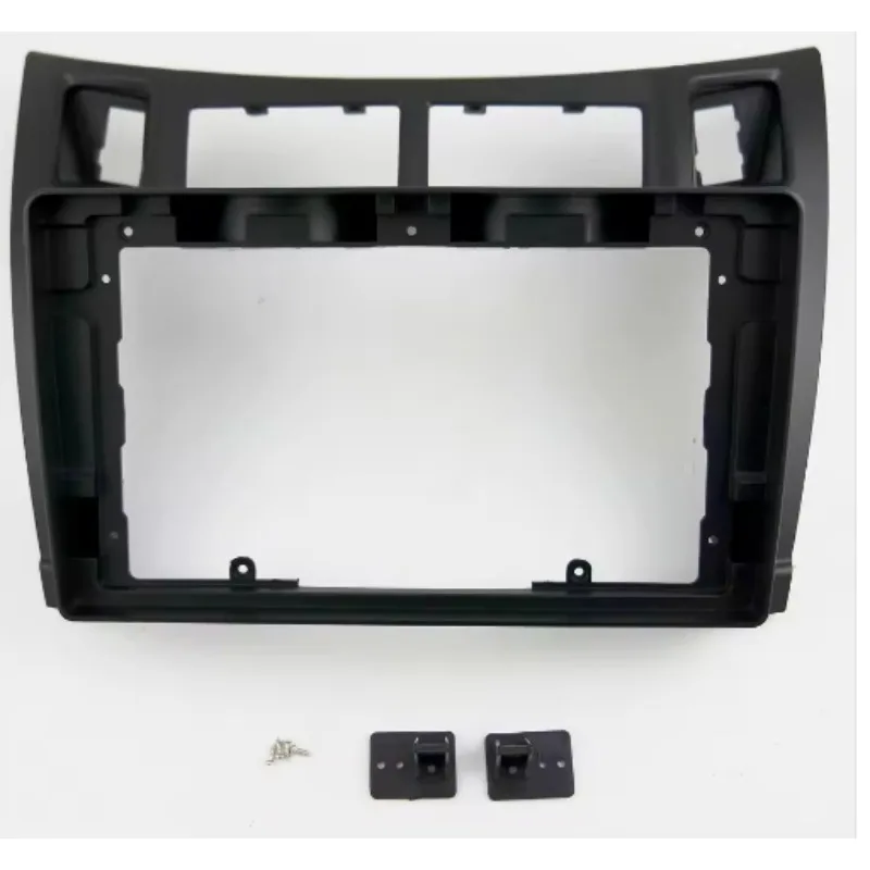 

For TOYOTA YARIS VITZ PLATZ 2005-2011 Radio Fascia Double GPS 9 INCH Car Dashcam Auto Frame Dashboard Refitting Installation Kit