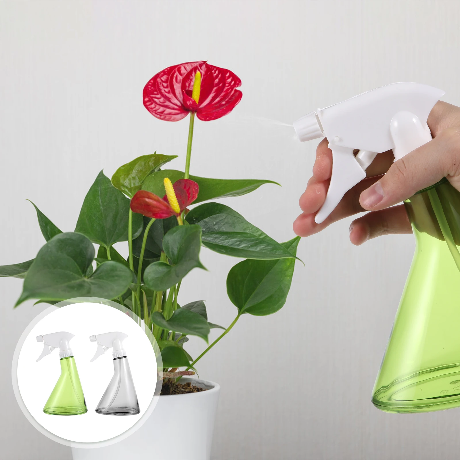 

370ml Plastic Spray Bottle for Gardening Watering Cleaning Durable Ergonomic Design Easy to Hold Home Use