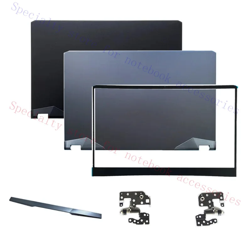 New Blcak/Blue LCD Back Cover Top Case/Front Bezel/Hinges Cover For MSI GE76 GP76 10UE 11UE MS-17K1 MS-17K2 MS-17K3