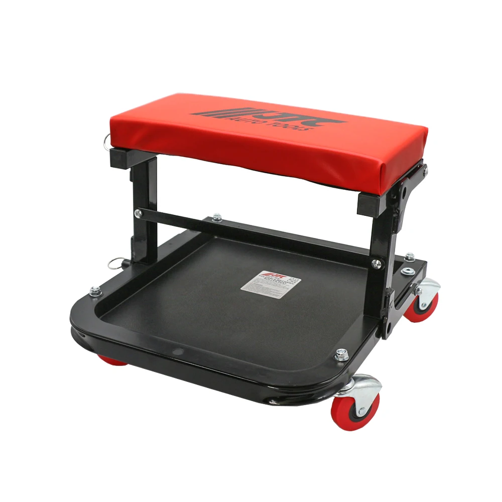 

Auto repair tools, repair chair, folding repair stool, work stool with pulley
