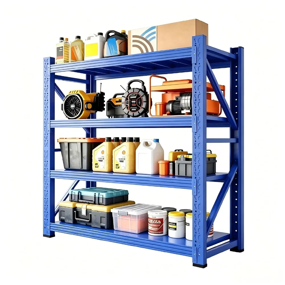 Heavy Duty Metal Garage Shelving Unit, 3000 LBS Total Load Capacity, Custom