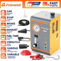 FOXWELL SD203 12V Automotive EVAP Smoke Leak Detector Built-in Air Pump Vacuum Leak Detection Pipe Leakage Diagnostic Tester