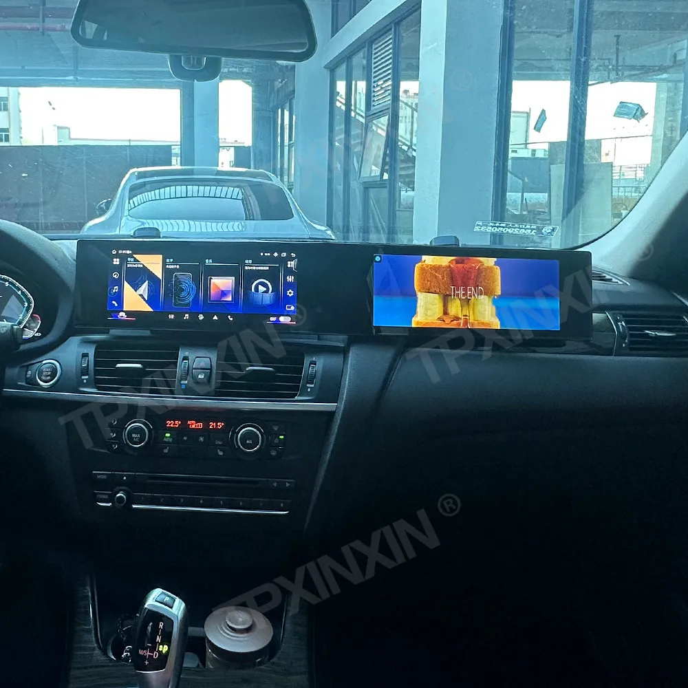 21'' Dual Screen Car Radio For BMW X3 X4 2013 2014 2015 2016 2017 Car Multimedia Video Player Stereo GPS Carplay Head Unit 4G