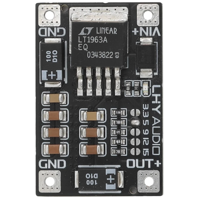 LT1963 DC Linear Regulator Power Supply Board Low Dropout 3.3V 5V 9V 12V 5V 1.5A Output