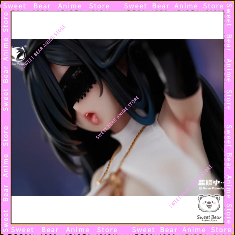 Tersedia BearPanda Black Sister Bunny Girl Ver. Figur Anime Skala 1/6 Trendy Toys, Boneka Meja Koleksi