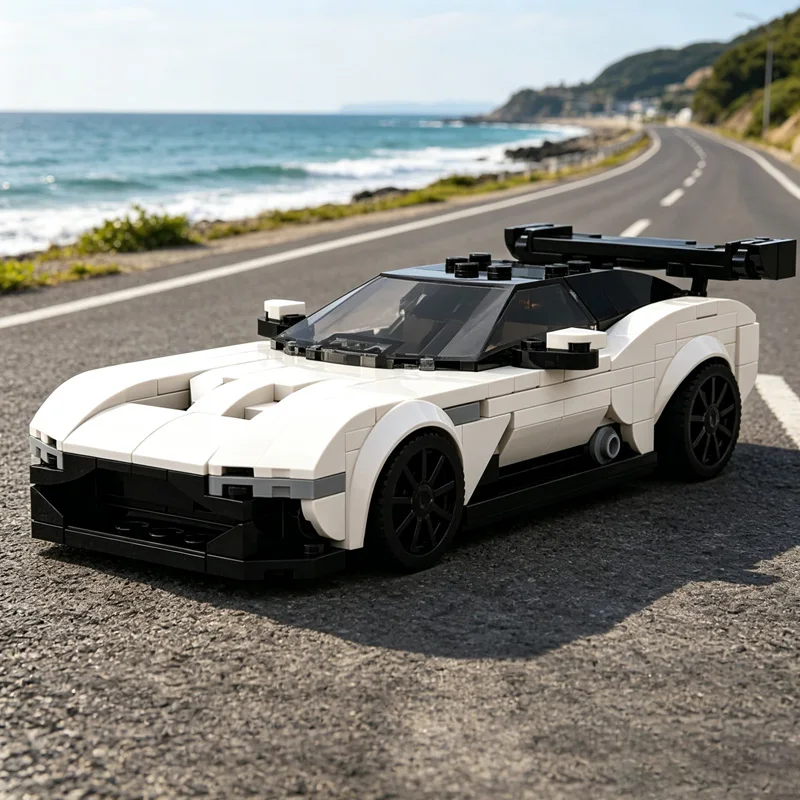 

Speed Racing Car Model MOC Building Bricks High-Performance Sports Car Modular Technology Children Assemble Toys Holiday Gifts