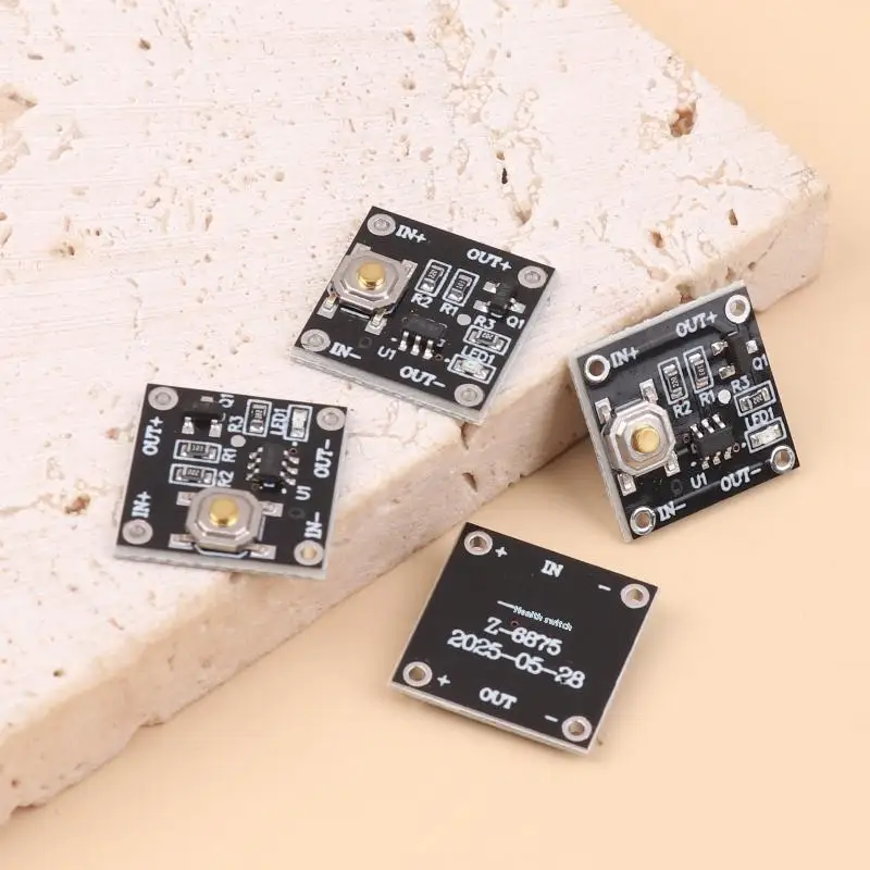 

Single Bond Button Bistable Switch Board Module 2.2-5V Continuous Load 2A Low Power Micro One Key Switch 0.5uA