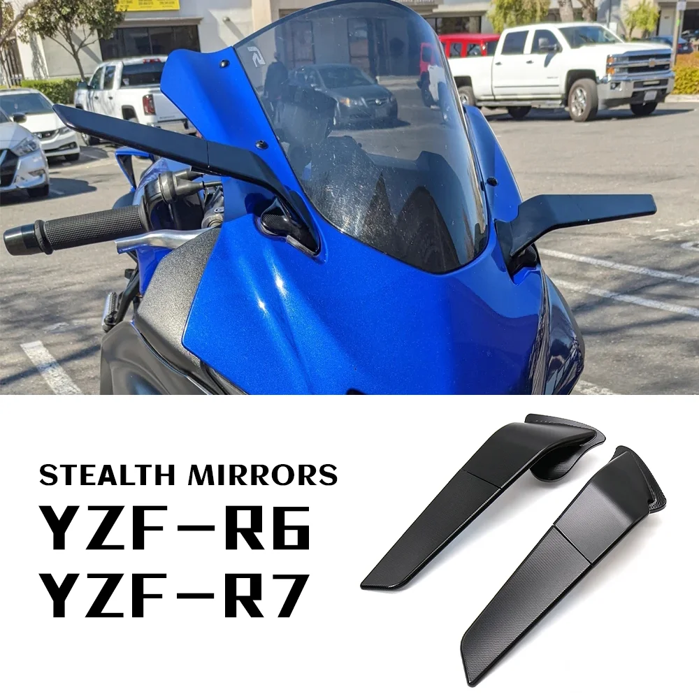 

Motorcycle Stealth Mirrors for YAMAHA R6 YZF-R6 Accessories YZF-R7 Adjustable Rearview Mirror YZF R7 YZF R6 Modification Parts