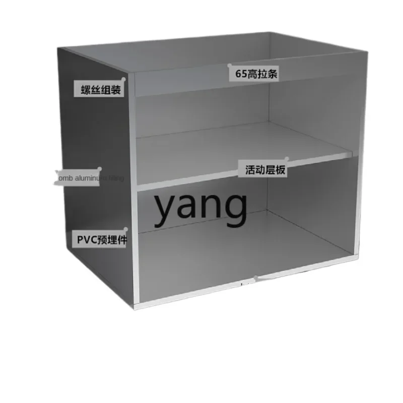 LH304 stainless steel household kitchen cabinet integral stove pull basket cabinet assembled stove cabinet