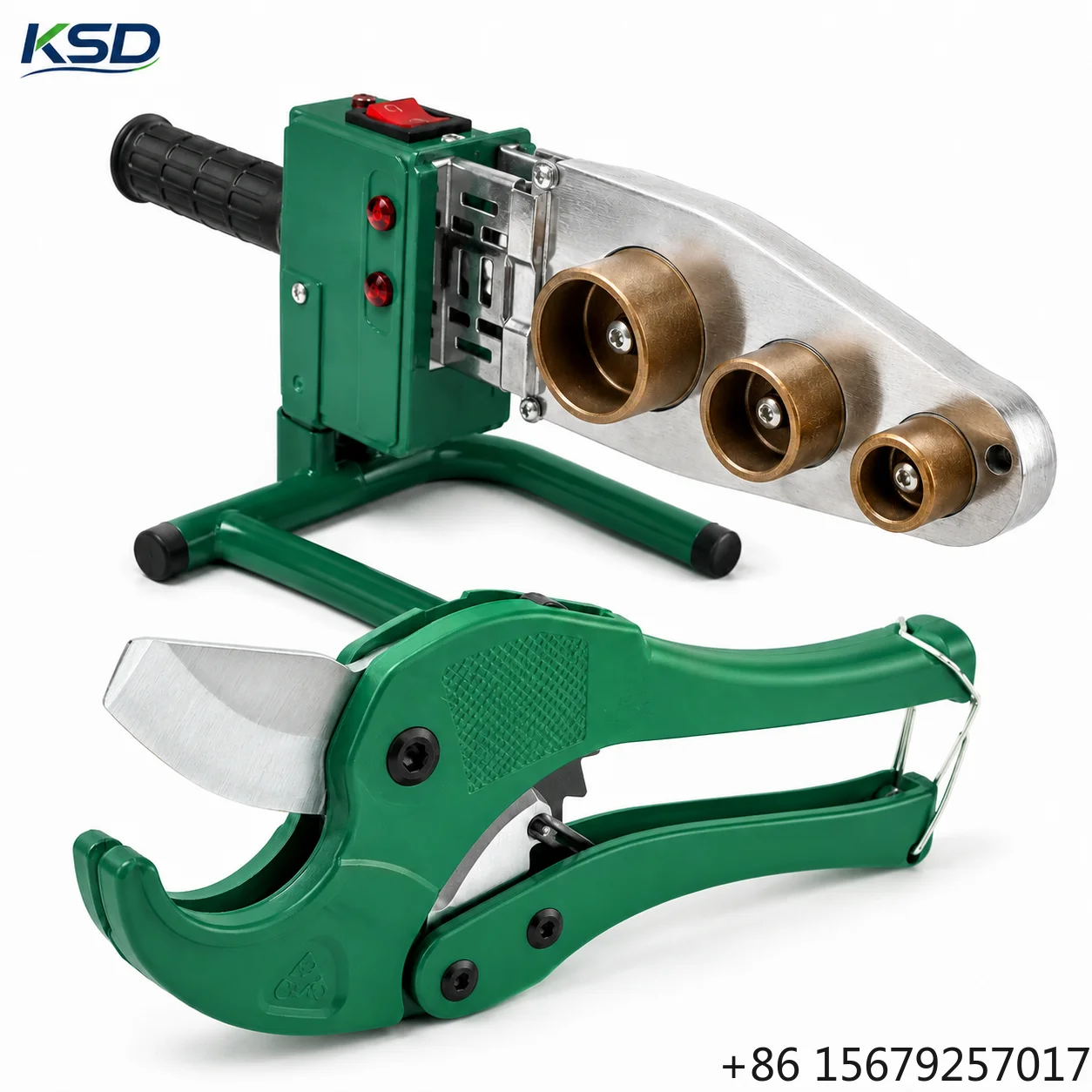 Non-Stick Heating Die Sets Ratchet High Quality PN20 PN25 Manual Scissors Hot Melt Machine PPR Pipe Installation Tools