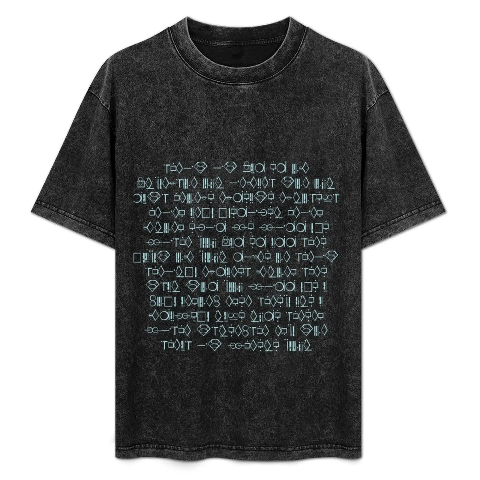 

Kryptonian Message Pattern Kal T-Shirt Plus Size Comfort Fit Tee