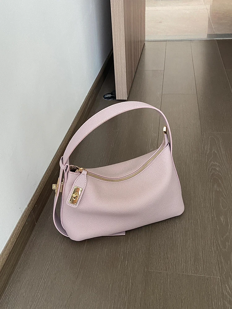 

Purple Korean Style Office Ladies Shoulder Bag 2026 New High-End Lightweight Unique Crossbody Bag for Young Women