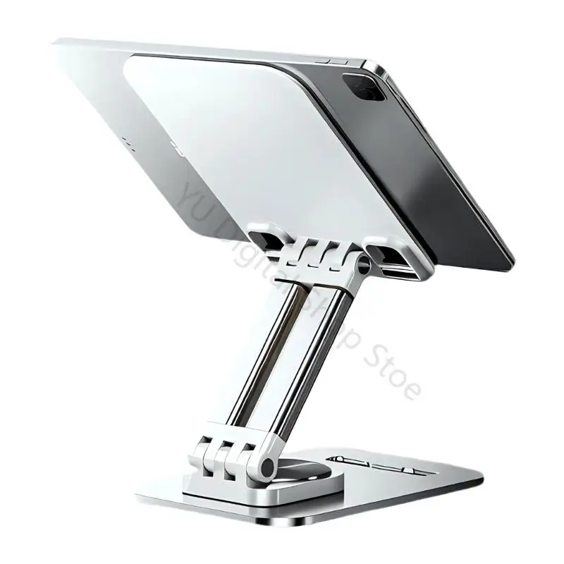 96BA Universeller tragbarer Telefonständer, faltbare und ausziehbare Desktop-Halterung für Tablets – Detail 4