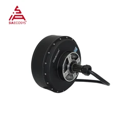 QSMOTOR 12kW rated 24kW peak 70H V3 V4 Electric Car Conversion Hub Motor for 140KPH Speed  High Power