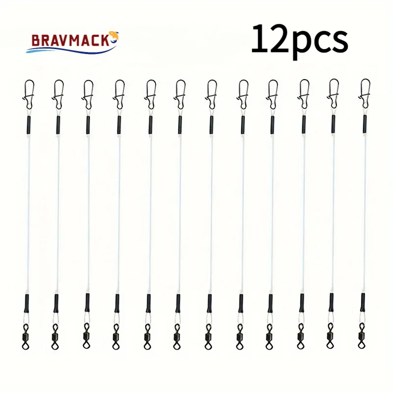 12pcs-linha-de-pesca-de-fluorocarbono-vara-de-pesca-linha-de-fluorocarbono-com-giro-de-rolamento-e-teste-de-pressao-de-bloqueio-rapido-9-18kg
