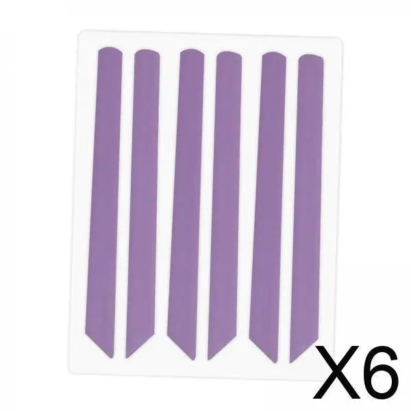 

Reusable Silicone Eyelash Lifting Pads Perming Rods Curling Separator Violet Stripes Eyelash Curler Tool for DIY Beauty