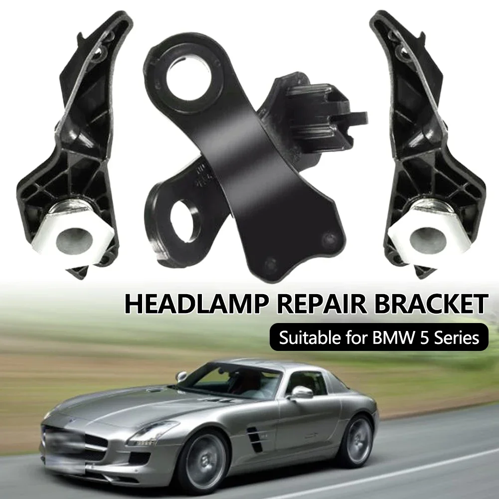 Auto Frontscheinwerfer Scheinwerfer Reparatursatz Halterung Clips für BMW 5er E60 E61 63126949634 63126949633 63126941478 63126942478