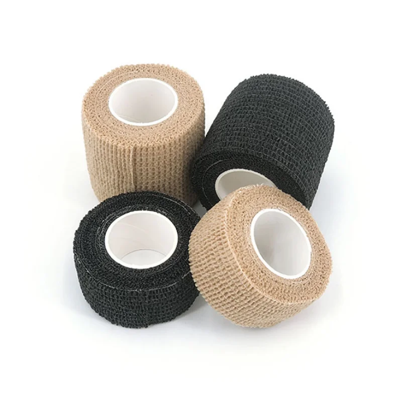 

1 Roll Nonwovens Self-adhesive Bandages Elestic Wound Dressing Tape Sports Tie Bandages Finger Dressing Bandage