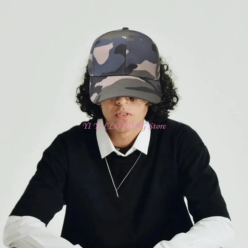 N5KF Modifiable Cotton Baseball Hat For Men And Women Ventilated  Hat Outdoor Rudiments