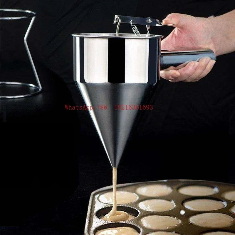 NEW2026 Baking Cake Handheld Filling Pot Mould Egg Tart Distribution Tool Baking Separator