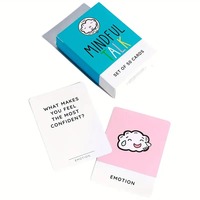 Mindful Dialogue 50 Question Cards Multiple Game Play Methods Four Categories of Mindful Emotional Inquiry Expression