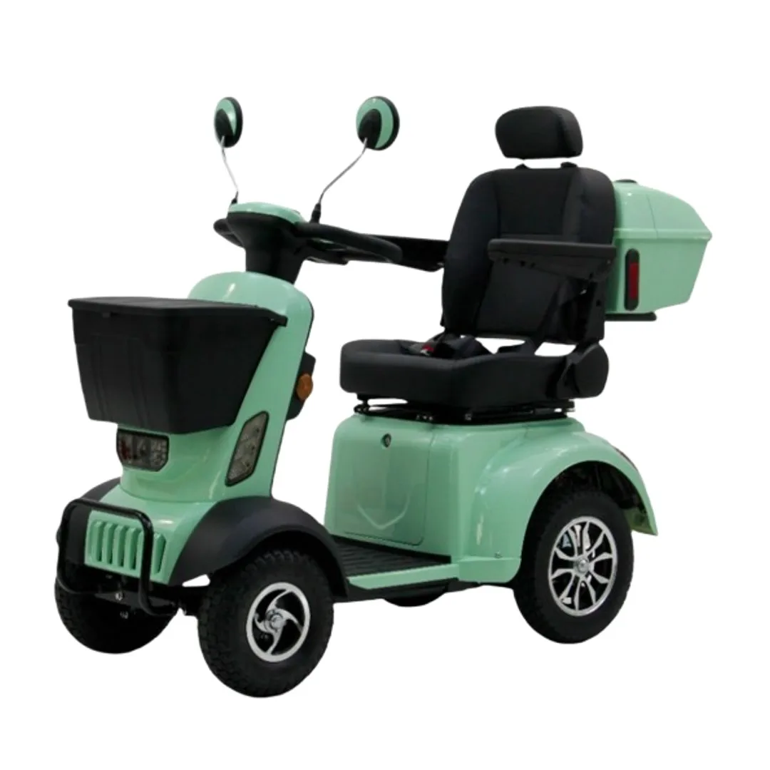 Modification Hot Sale 4 Wheel Electric Scooter Small Mobility Scooters 1000W Electric Mobility Scooter Luxury Seat  Factory Whol