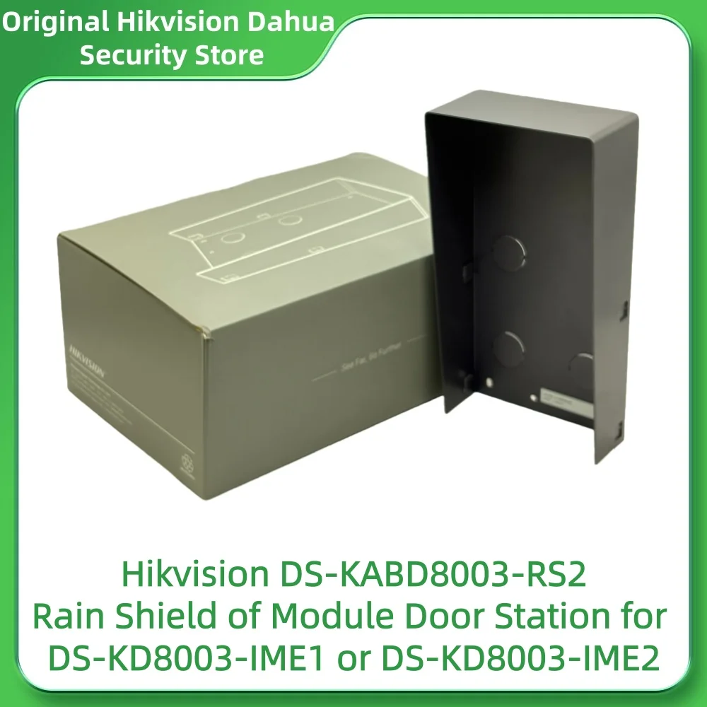 Hikvision DS-KABD8003-RS2 SECC Regenscherm van module Deurstation DS-KD8003-IME1 DS-KD8003-IME2 Beschermschild voor 2 modules