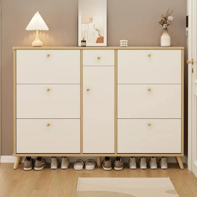 Storage Farmhouse Shoe Cabinets Wooden Outdoor Office Shelving Shoe Racks Hotel Side Szafka Na Buty Furniture Living Room