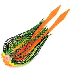 3/5pcs 88 Strands Replacement Jig Skirts with Tail Silicone  Fishing Umbrella Skirts for Spinnerbaits Buzzbaits Spinner