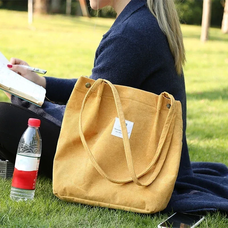 Handtasche für Frauen Damen Einkaufstasche große Damen Leinwand Umhängetaschen Tote Shopper Öko wieder verwendbare Tasche Baumwoll tuch Strand