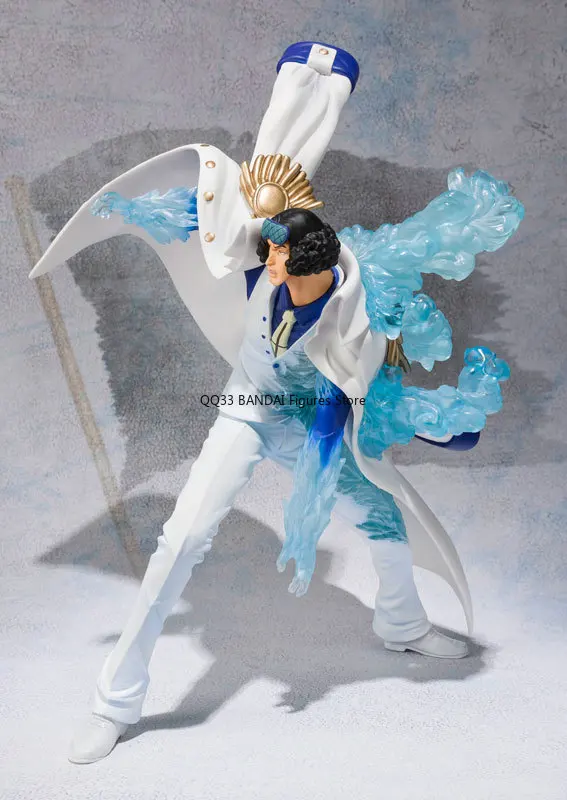 Bandai Original Figuarts ZERO ONE PIECE AORIJI KUZAN Battle Ver Anime Action Figure Collectible Ornaments Model Boy Gift