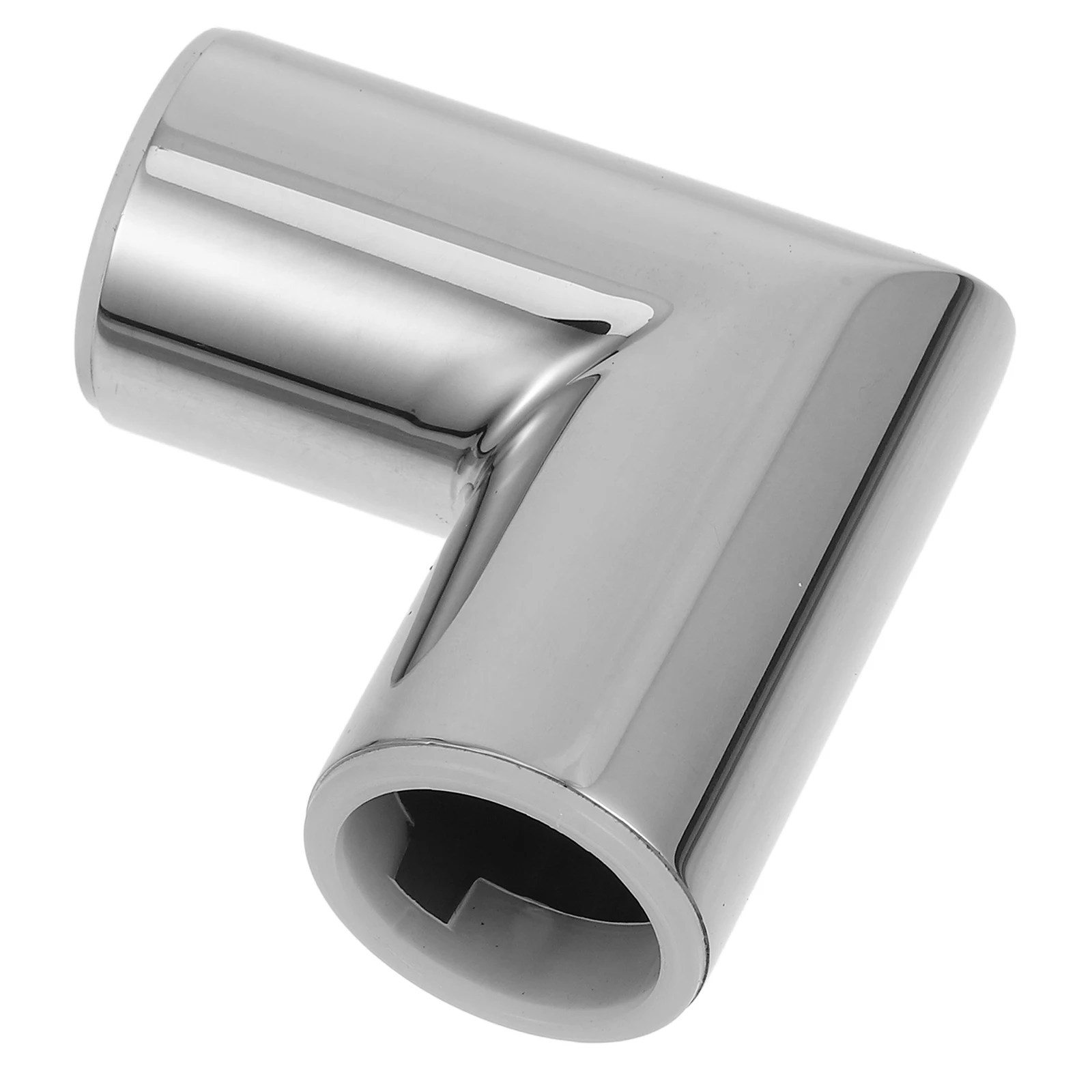 

1pc Heavy Duty Tube Corner Connector Stainless Steel Pipe Bracket Turn Down Exhaust Pipe Elbow Joint Connector For Glass Door