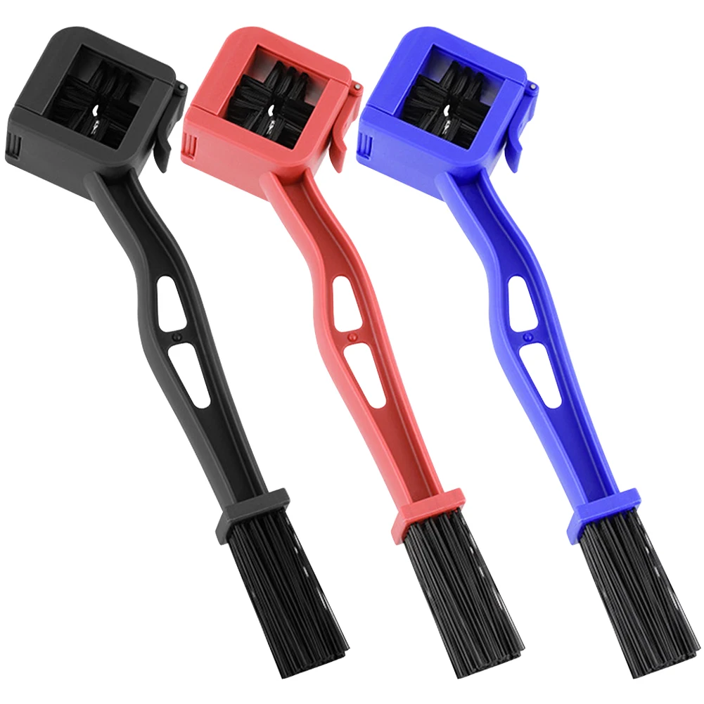 Brush Scrubber Motorcycle Cleaning Brush Bicycle Chain Cleaner Motorcycle Chain Maintenance Cleaning Brush Bicycle Chain Washer