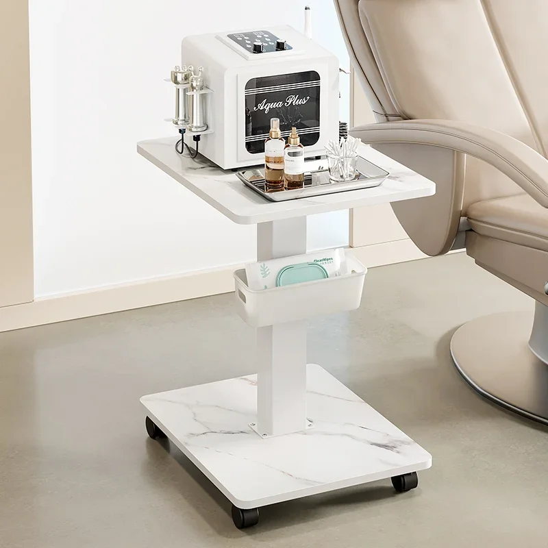 Commercial Mobile Salon Cart Beauty Equipment Trolley Heavy Duty Storage Cart for Spa Clinic Instruments Storage Organizer