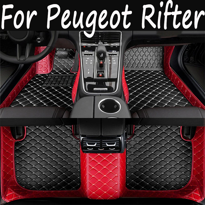 

Car Floor Mats For Peugeot Rifter K9 2019 2020 2021 2022 5seat Passenger Versions Waterproof Car Carpet Foot Mat Car Accessories