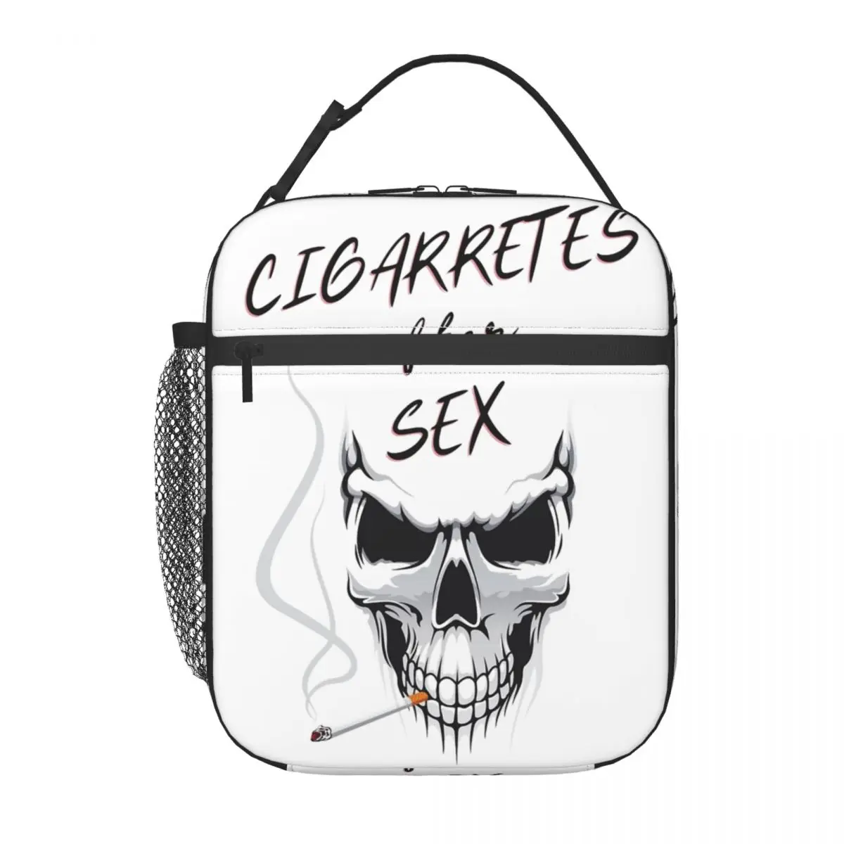 Cigarretes After Sex Band Insulated Lunch Tote Bag Pop Music Album Lunch Container Portable Thermal Cooler Lunch Box Outdoor