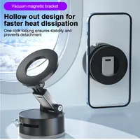 New Strong Magnetic Car Phone Holder Foldable Design 360 Adjustable Vacuum Mount for Car/Desk/Bathroom Universal