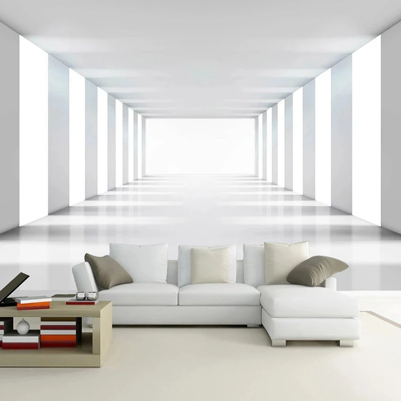 Customized Photo Mural Modern Creative 3D Space Expansion Wallpaper Home Decor Living room TV background wall bedroom restaurant
