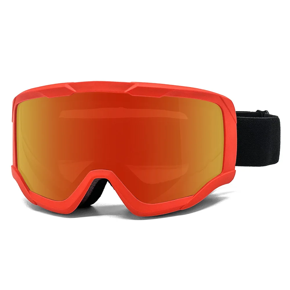 هيكل مخصص بسيط أسطواني مضاد للخدش ومضاد للضباب مستقطب العدسات قابل للتعديل مع نظارات التزلج السيليكون غير القابلة للانزلاق #4