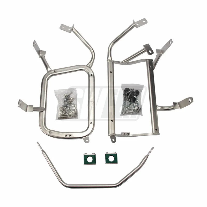 Stainless Steel Top & Side Pannier Rack Mounting Bracket Kit F750GS / F850GS / ADV