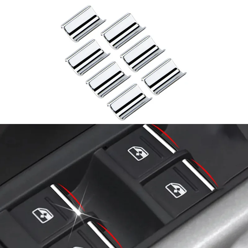 

For 19-21 Audi Q3 window lift switch button glitter decorative stickers